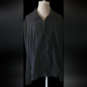 Elementz Collared Jacket Ribbed Knit Sleeve